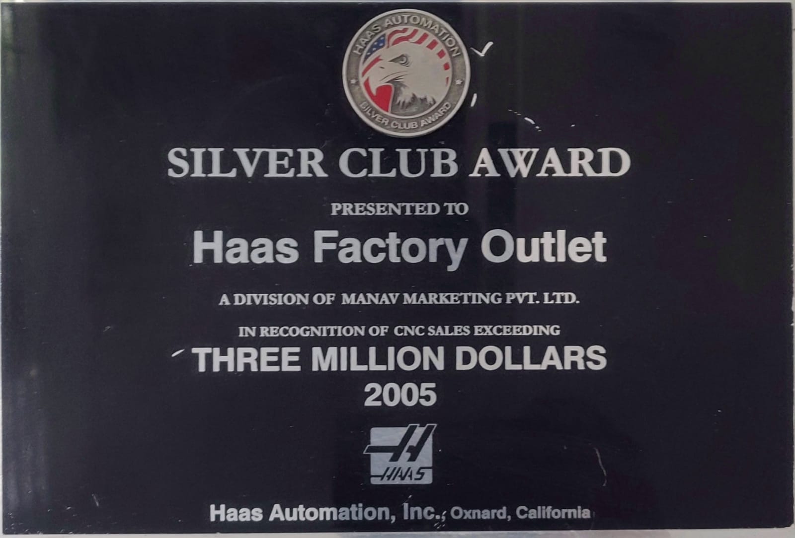 Silver Club Award